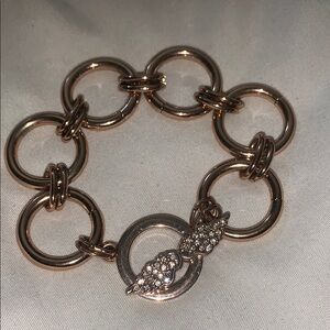 Victoria’s Secret Bracelet with Crystal Accents angel wings